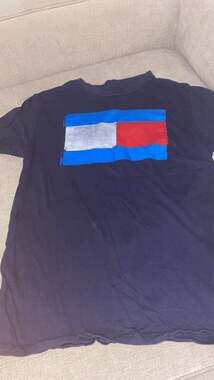 Tommy Hilfiger Boys Flag Logo Red/White/Blue T-Shirt